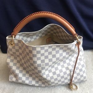 Authentic Louis Vuitton Artsy Damier Azur MM